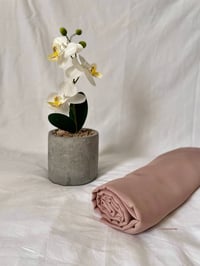 Image 1 of Pastel pink Chiffon Hijab