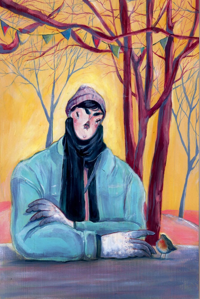 Image of "Paz y el petirrojo"