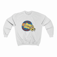 Image 1 of The Mafia School Bus Unisex Heavy Blend Crewneck Sweatshirt