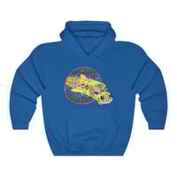 Image 4 of The Mafia School Bus Unisex Heavy Blend Hooded Sweatshirt