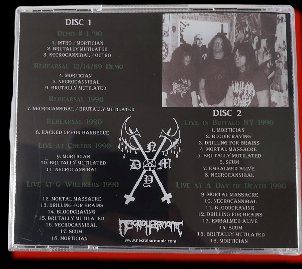 MORTICIAN - FROM THE CASKET DOUBLE CD (RE - RELEASE)