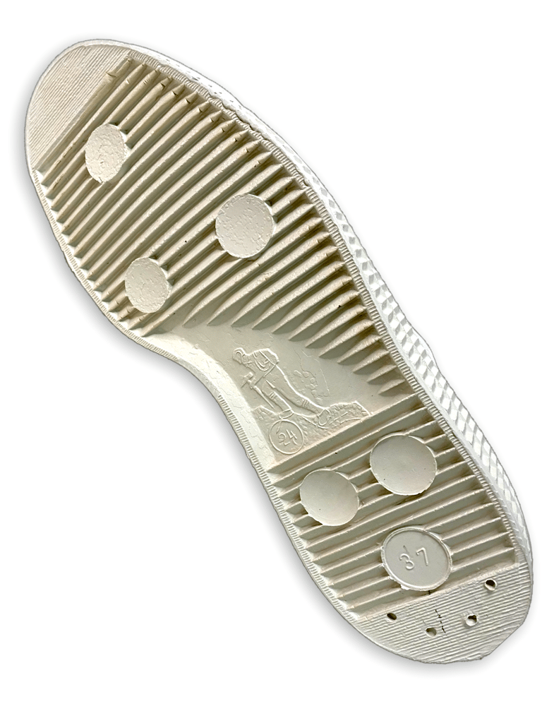 VEGANCRAFT white canvas sneaker shoes made in Slovakia Image 5