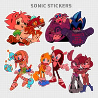 Image 3 of Sonic stickers