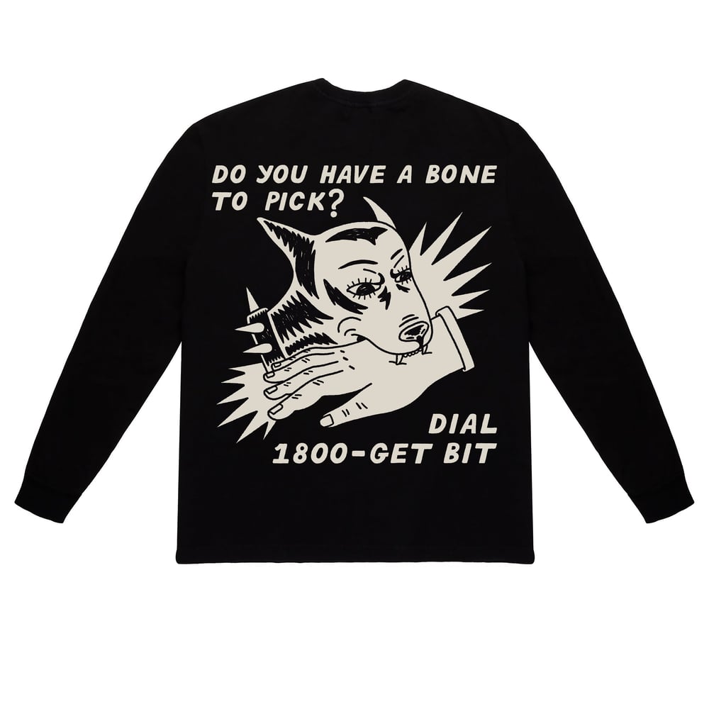 "ALL BARK ALL BITE" Long Sleeve Tee! PRE-ORDER!