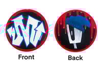 "Graff M" Hand Painted Coaster