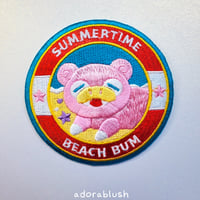 Image 3 of "Beach Bum" - Embroidered Patch