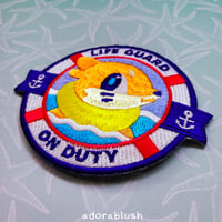 Image 2 of "Life Guard" - Embroidered Patch
