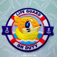 Image 1 of "Life Guard" - Embroidered Patch