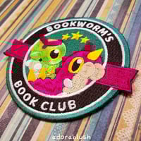 Image 2 of "Book Club" - Embroidered Patch