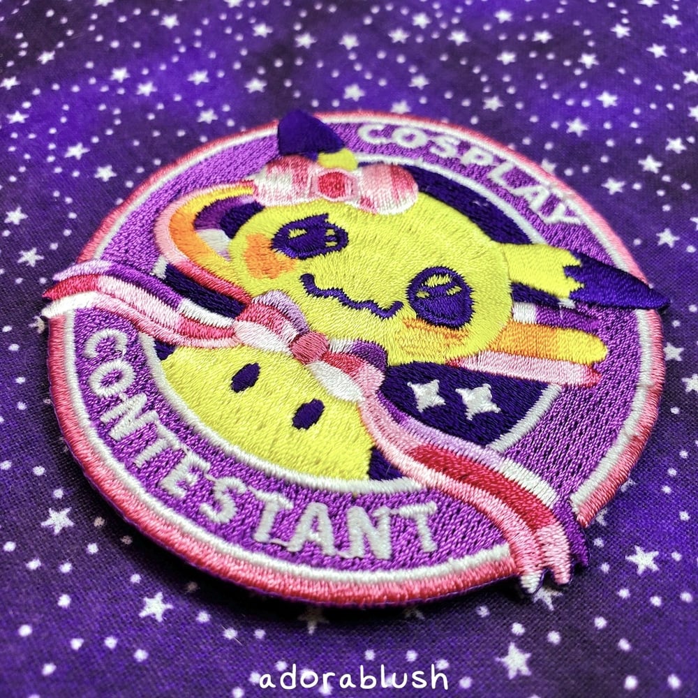 "Cosplay Contestant" - Embroidered Patch