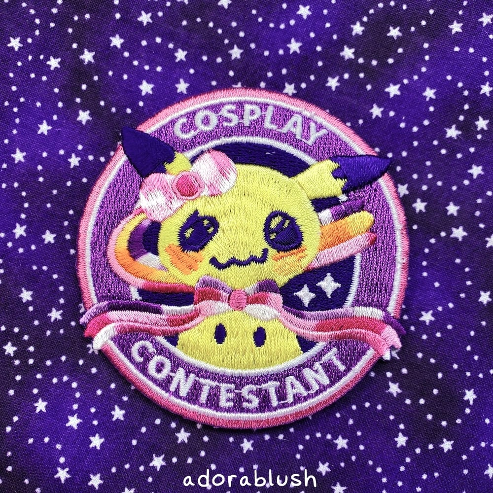 "Cosplay Contestant" - Embroidered Patch