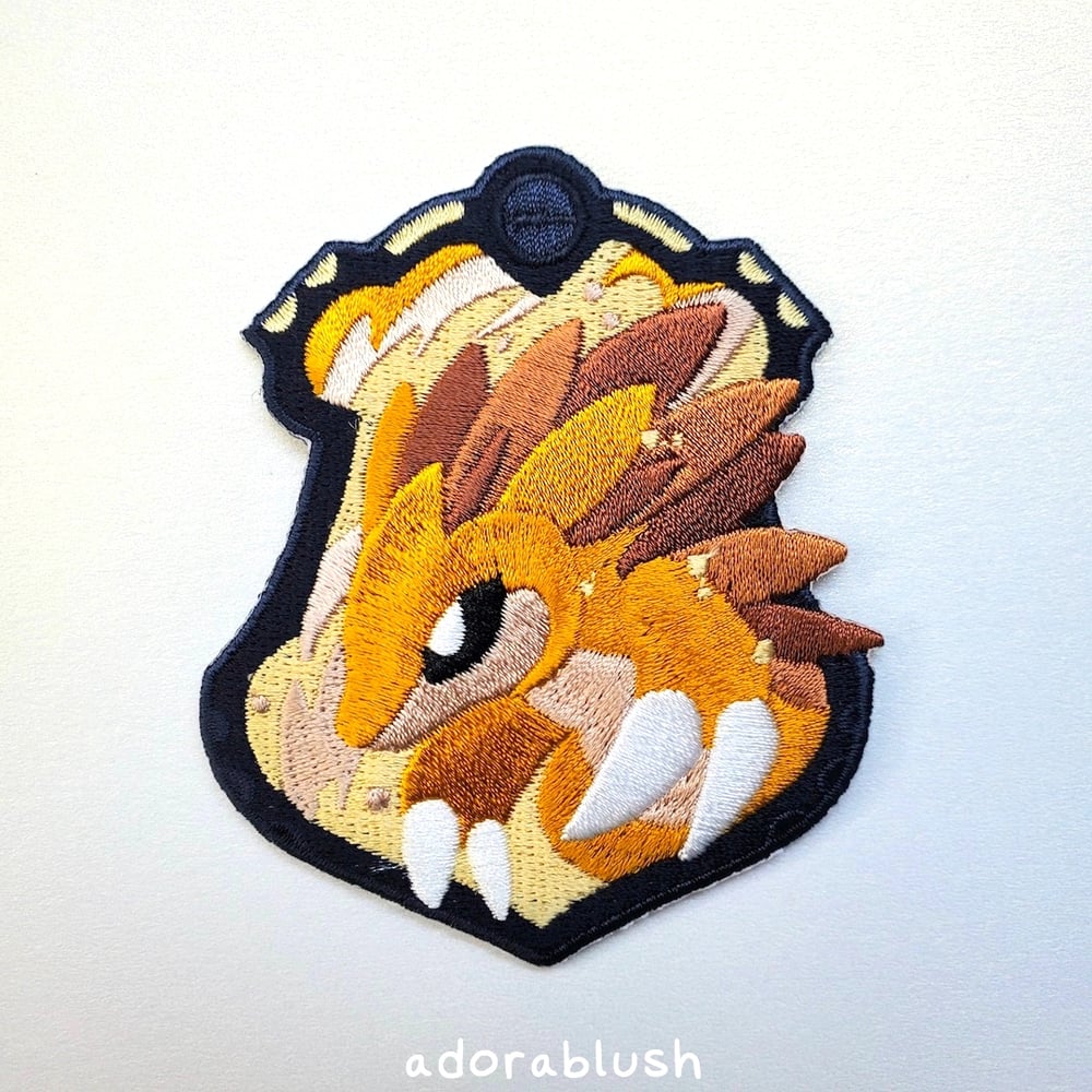 "Badger House" - Embroidered Patch