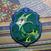 Image 1 of "Serpent House" - Embroidered Patch