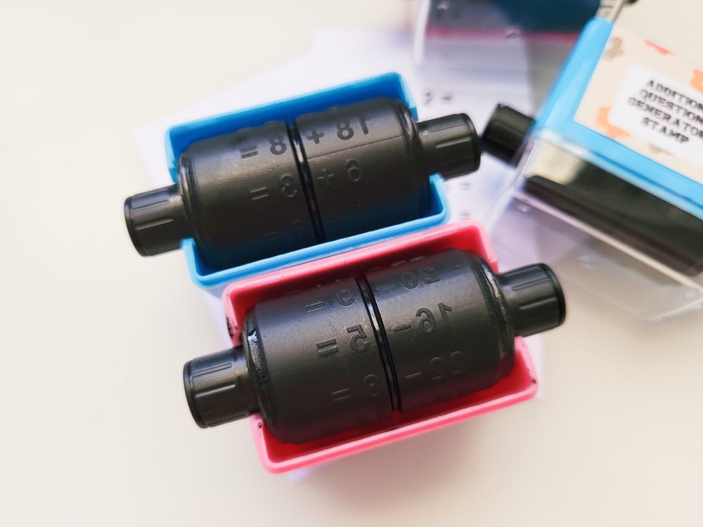 Addition and Subtraction Question Generator Stamp