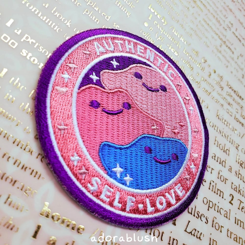 "Authentic Self-Love" - Embroidered Patch