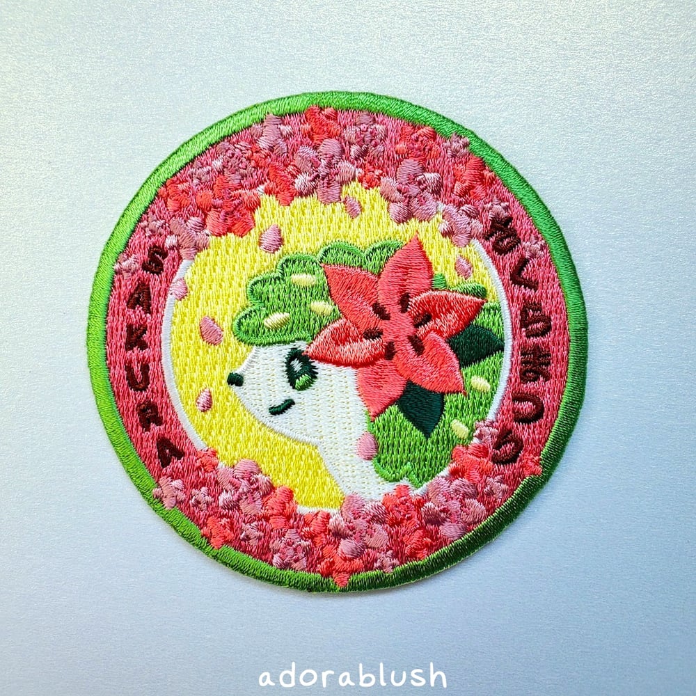 "Sakura Festival" - Embroidered Patch
