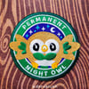 "Permanent Night Owl" - Embroidered Patch
