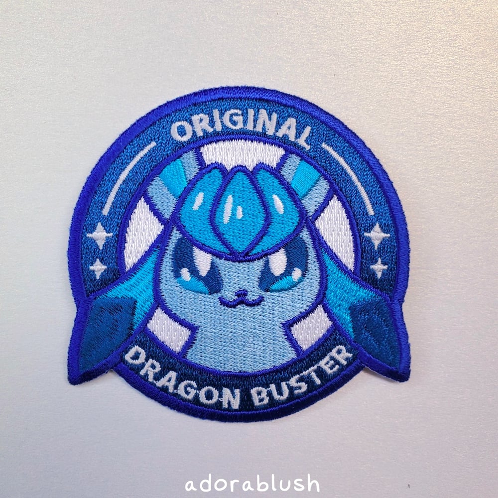 "Dragon Buster" - Embroidered Patch