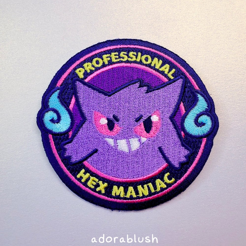 "Hex Maniac" - Embroidered Patch