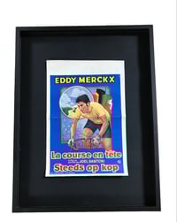 Image 1 of Original Belgian movie poster for Joel Santoni's film about Eddy Merckx in 1974.