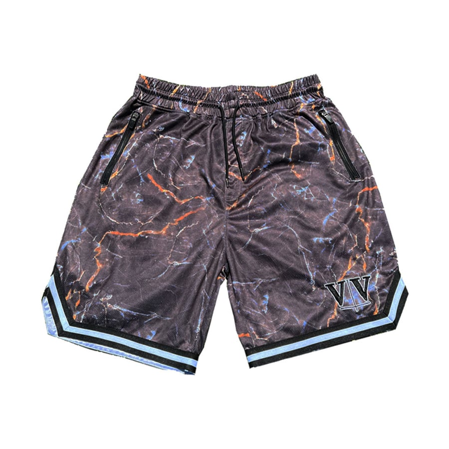 Image of Black Marble Shorts