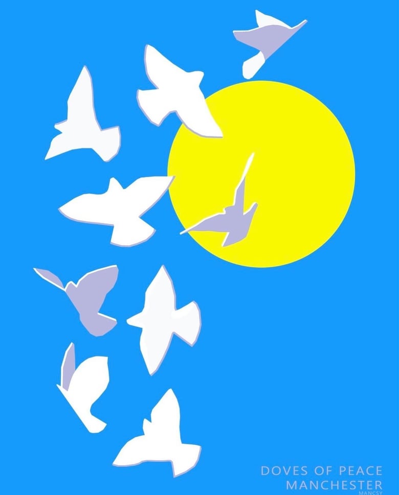 Image of Dove of Peace from Manchester 