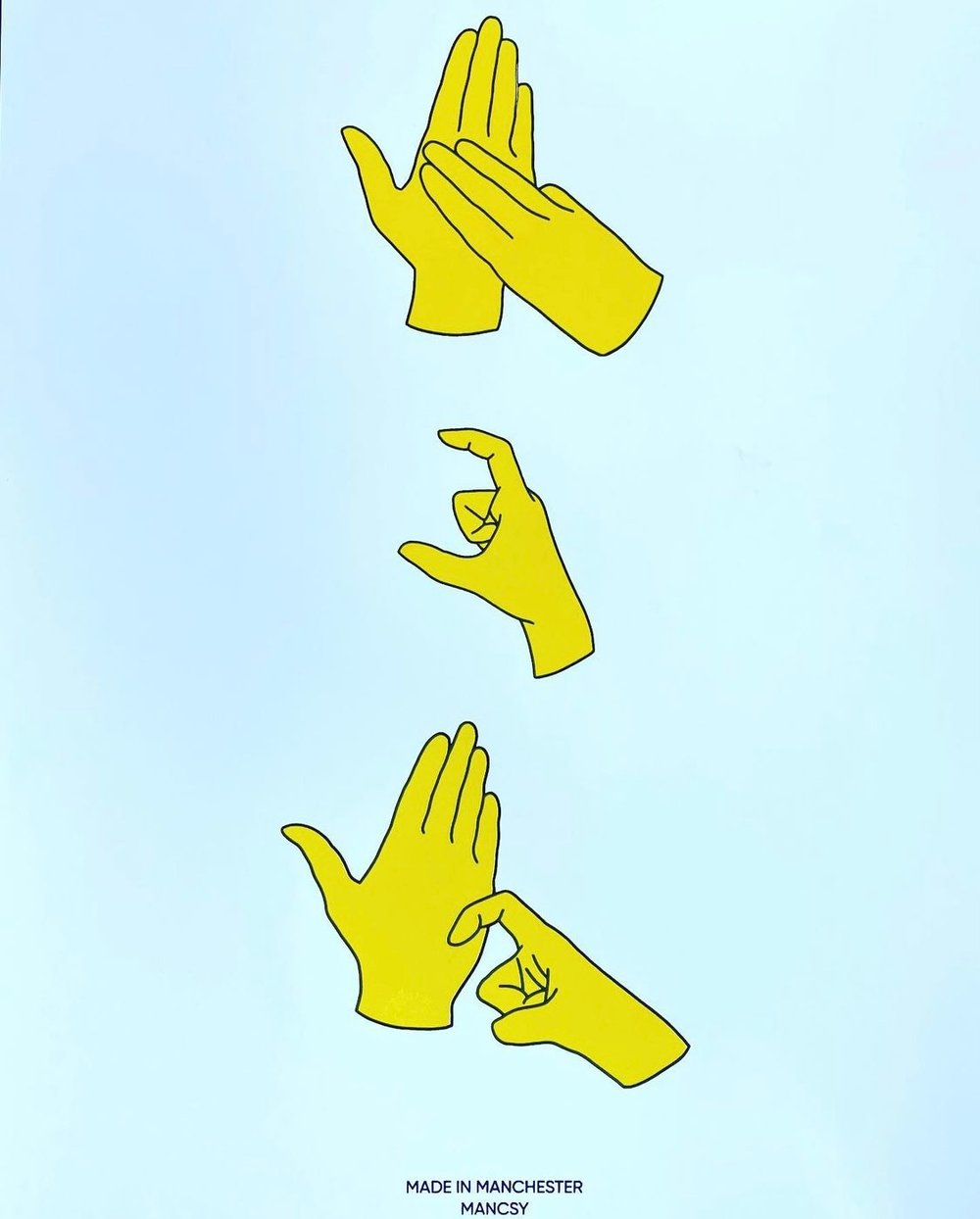 Image of A3 It’s a Sign screen print 