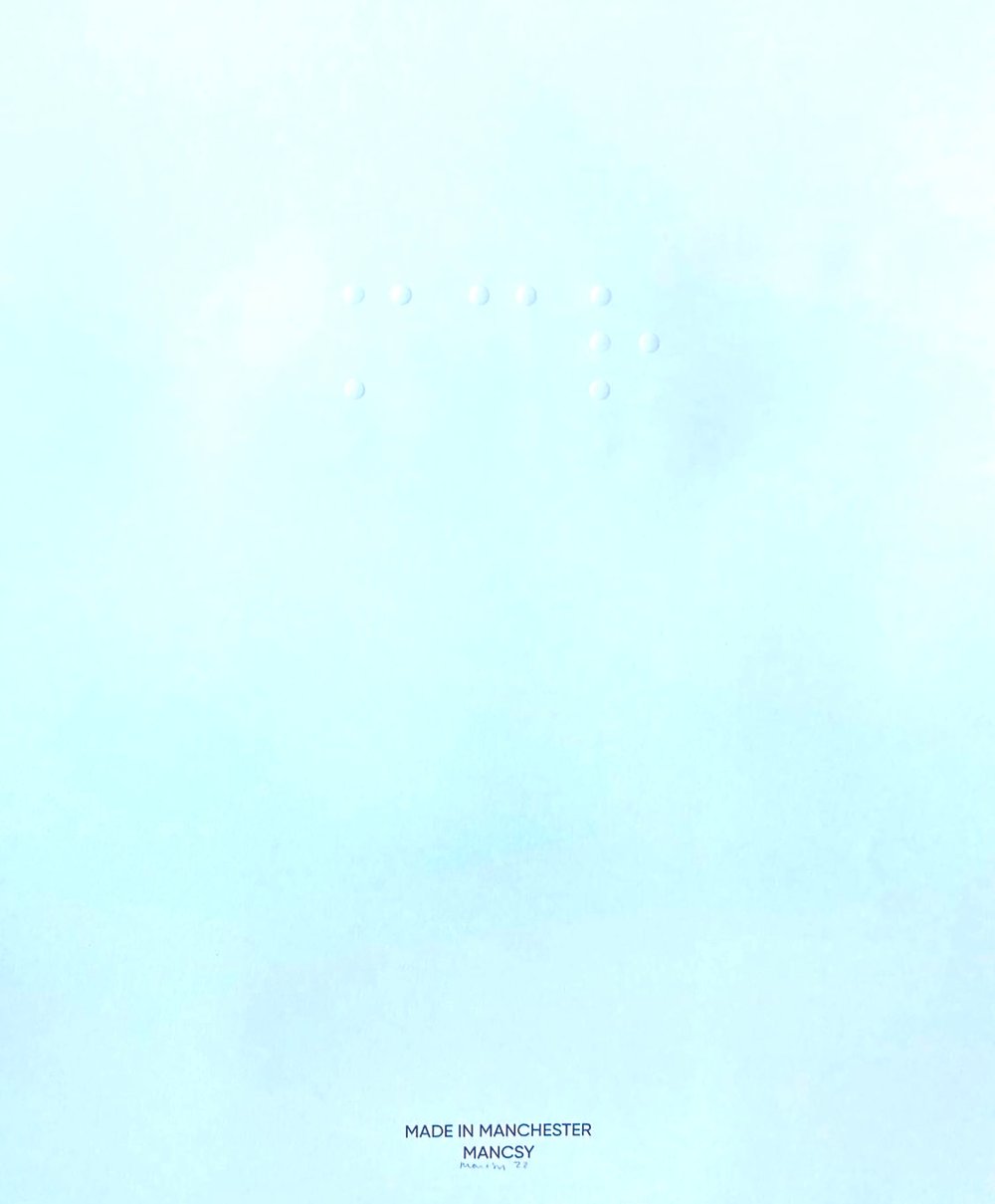 Image of A3 WHAT DO YOU SEE? Embossed paper print 