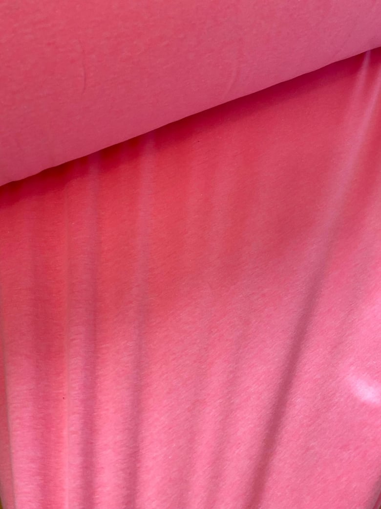 Image of Heathered neon pink 220gsm cotton lycra