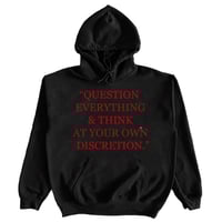 Image 2 of Question Everything and Think at your own Discretion