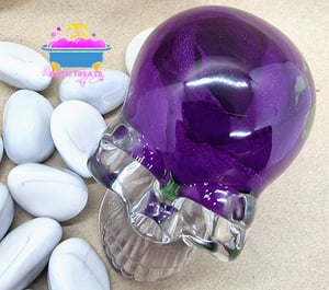 Purple Rose Large Skull 