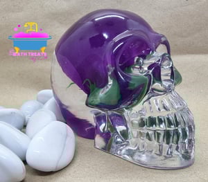 Purple Rose Large Skull 