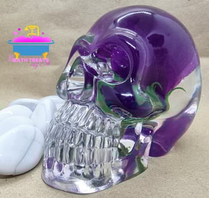 Purple Rose Large Skull 
