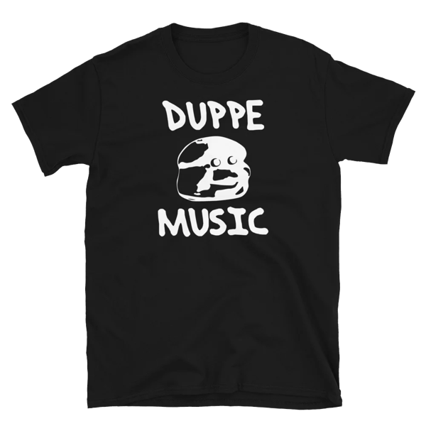 Image of Duppe Music - Black T-shirt