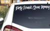 Dirty Hands Clean Money Sticker Banner