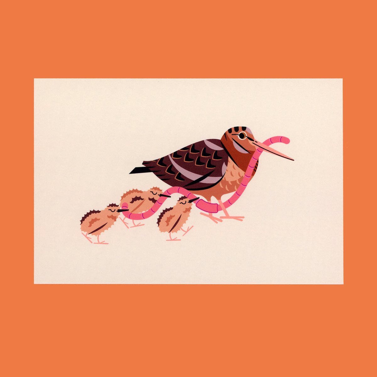 Image of Everybody Grab Hold! Postcard Print