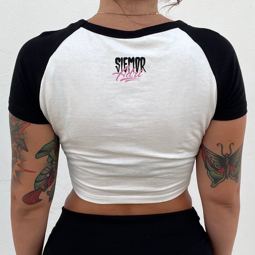 Spider - crop top woman t-shirt