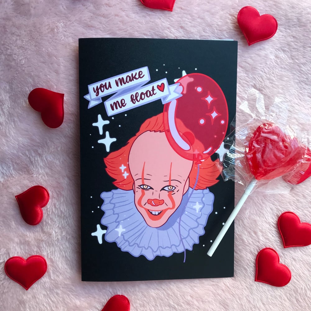 Image of It Valentine’s Day card 🖤