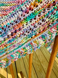 Image 4 of Wildflower Confetti Shawlette