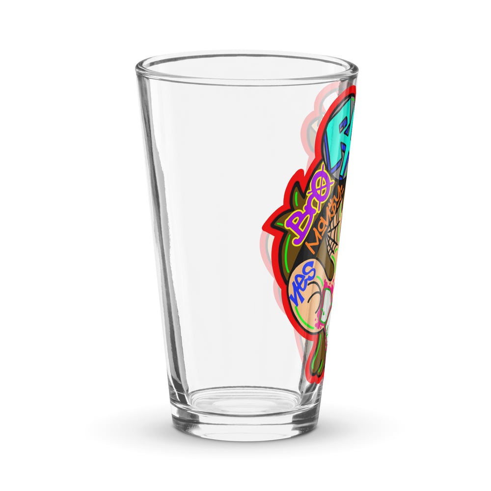 RX Bro 1 Shaker pint glass