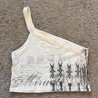 Image 1 of One shoulder collage top
