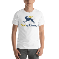 Image 1 of Godsplaining Logo T-Shirt - White