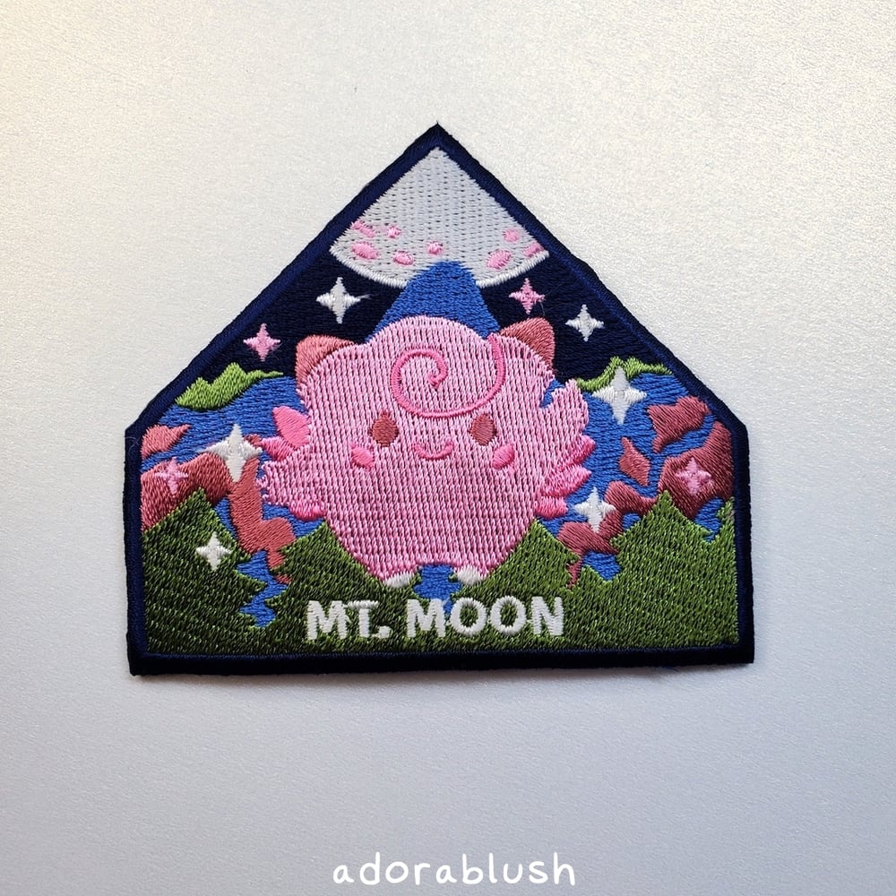 "Mt. Moon" - Embroidered Patch