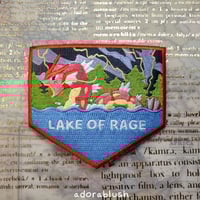 Image 1 of "Lake of Rage" - Embroidered Patch