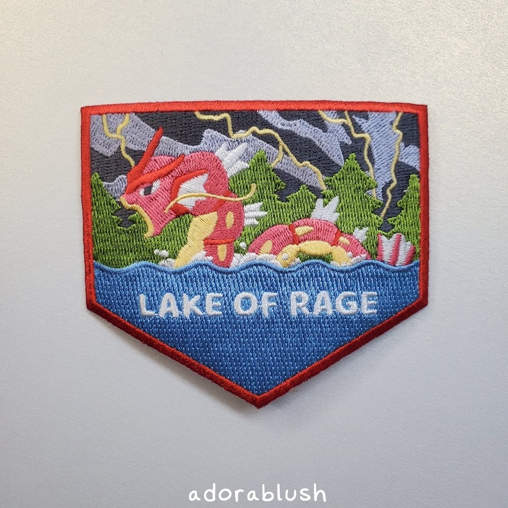 "Lake of Rage" - Embroidered Patch