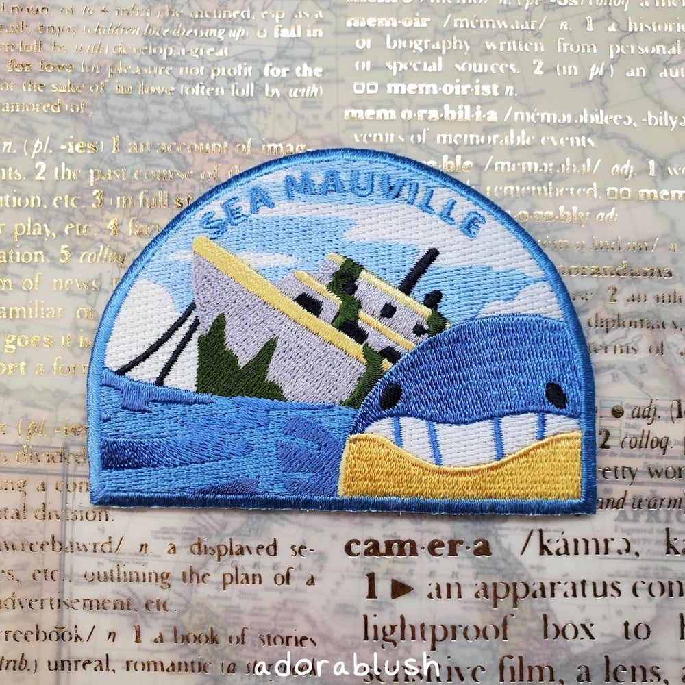 "Sea Mauville" - Embroidered Patch