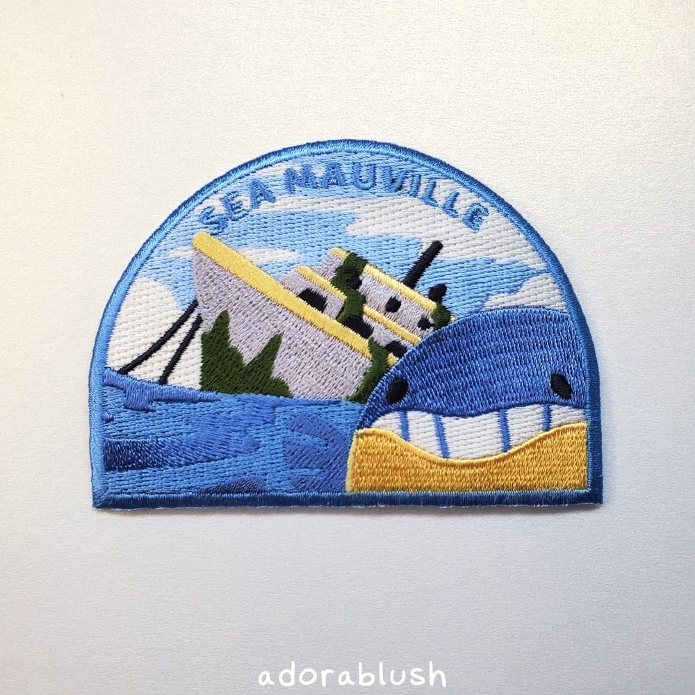"Sea Mauville" - Embroidered Patch