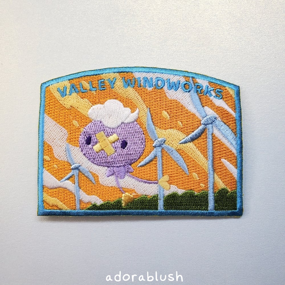 "Valley Windworks" - Embroidered Patch