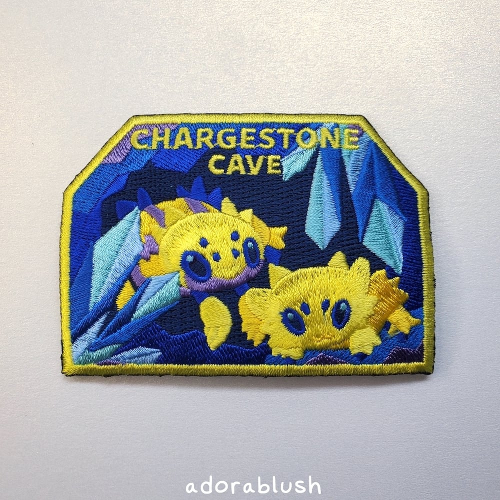 "Chargestone Cave" - Embroidered Patch