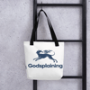 Godsplaining Logo Tote